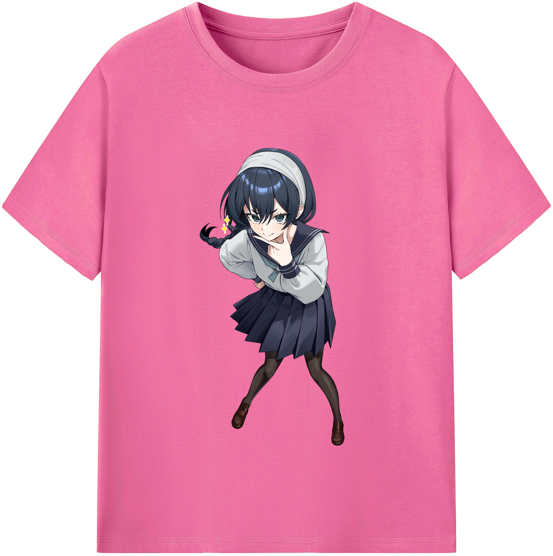 （画像用） 呪術廻戦 Jujutsu Kaisen レディースカジュアルプリントTシャツ（綿100％）